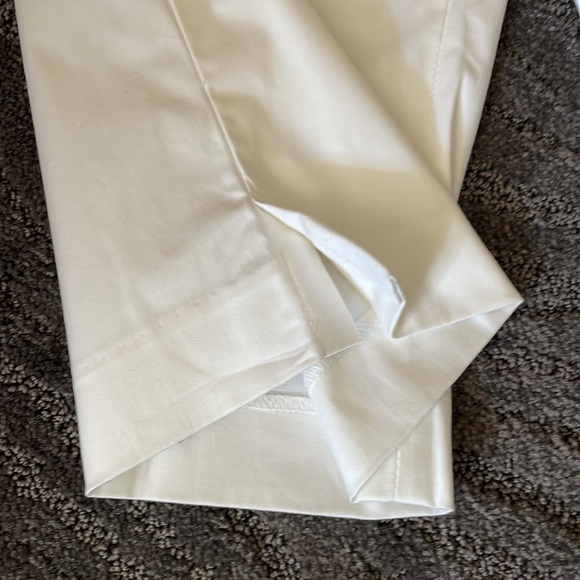 NWT Gap white stretch cropped pants size 4 - Picture 3 of 5